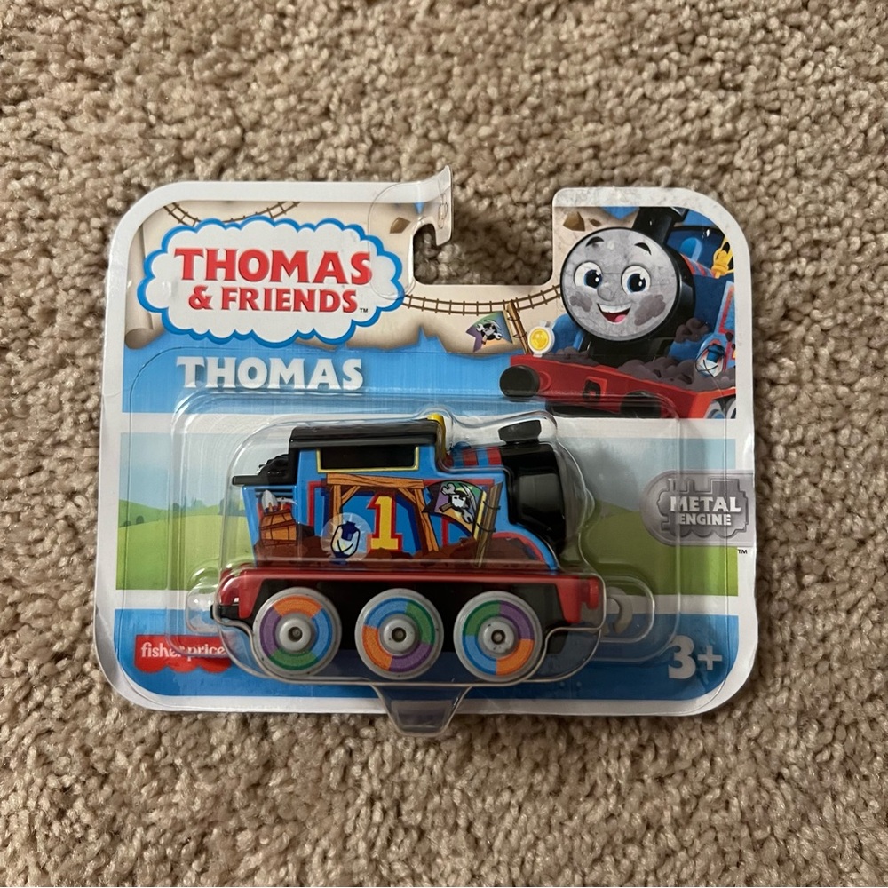 Thomas & Friends Fisher Price Rainbow Mining Mines Metal Push-Along Toy Train